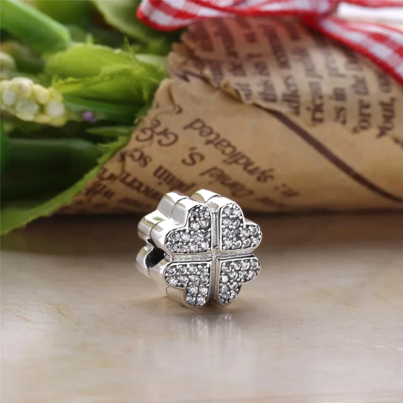(bilde for) PANDORA Petals of Love Clip - 791805CZ - Vis 2