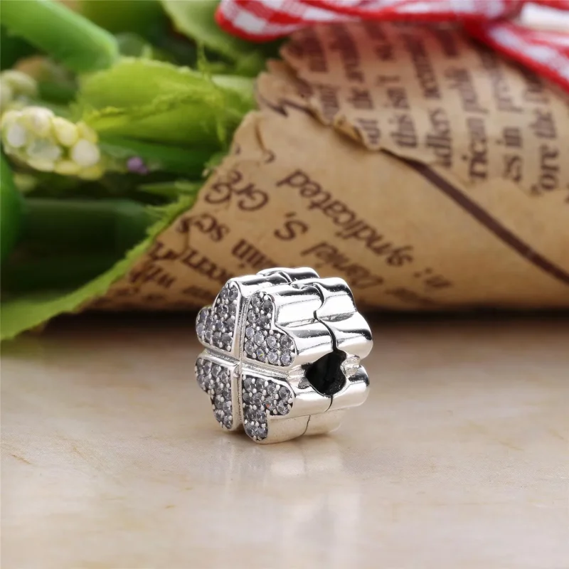 (bilde for) PANDORA Petals of Love Clip - 791805CZ - Vis 3