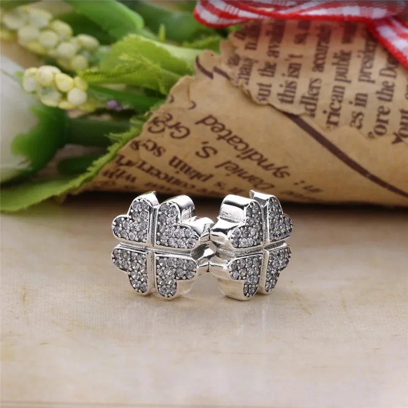 (bilde for) PANDORA Petals of Love Clip - 791805CZ - Vis 4
