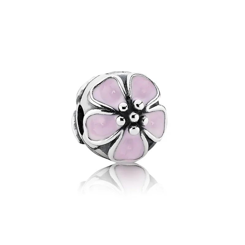 (bilde for) PANDORA Pink Cherry Blossom Clip - 791041EN40