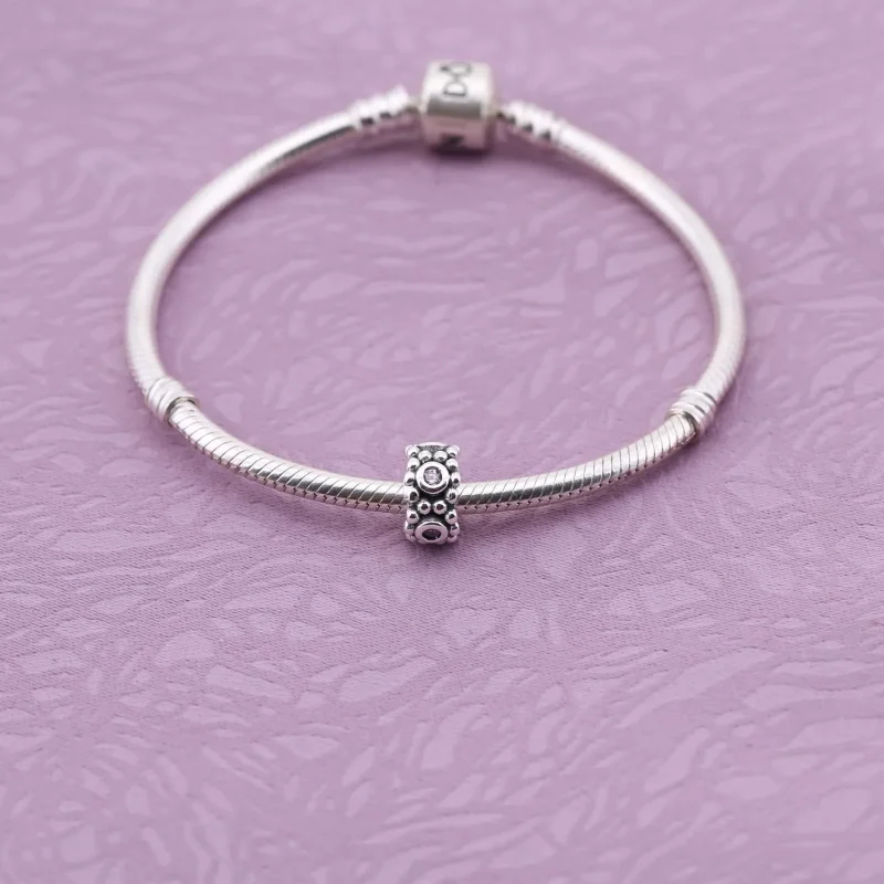 (bilde for) Pandora Pink Circle Game - 791122PCZ - Vis 2
