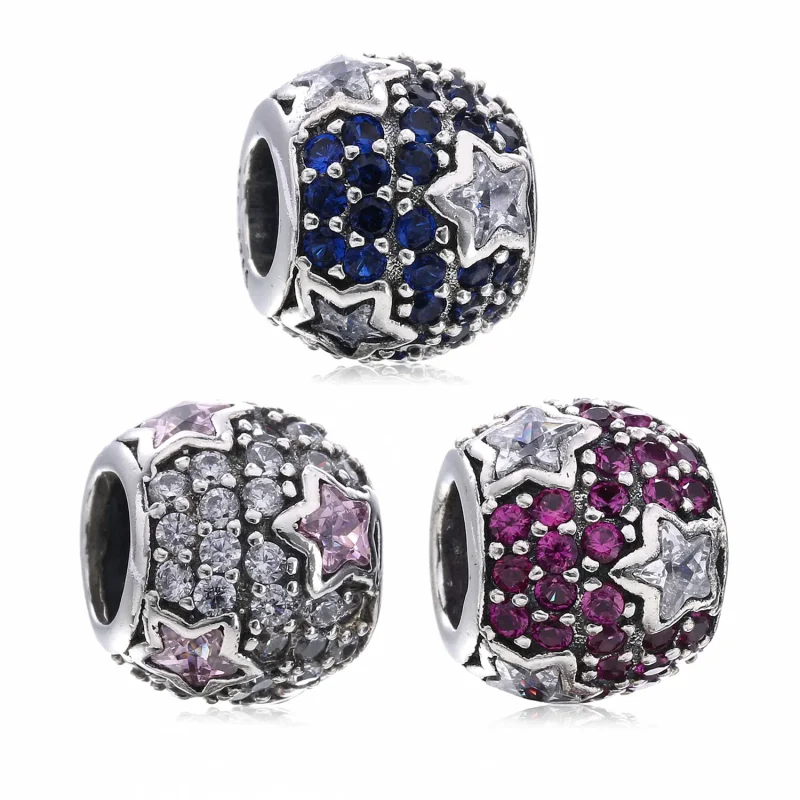 (bilde for) Pandora Pink Follow the Stars Charm - 791382PCZ - Vis 4