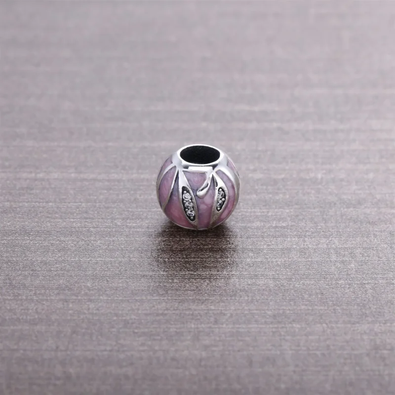(bilde for) Pandora Pink Nature's Radiance Charm - 791969PCZ - Vis 3
