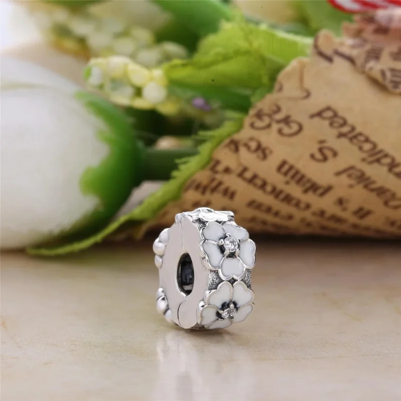 (bilde for) PANDORA Pink Primrose Clip - 791823EN68 - Vis 2
