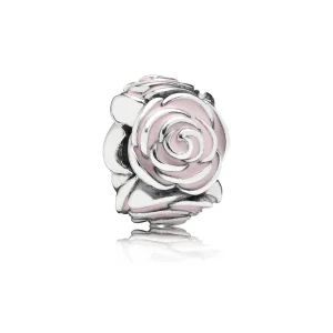 (bilde for) PANDORA Pink Rose Charm Clip - 791291EN40