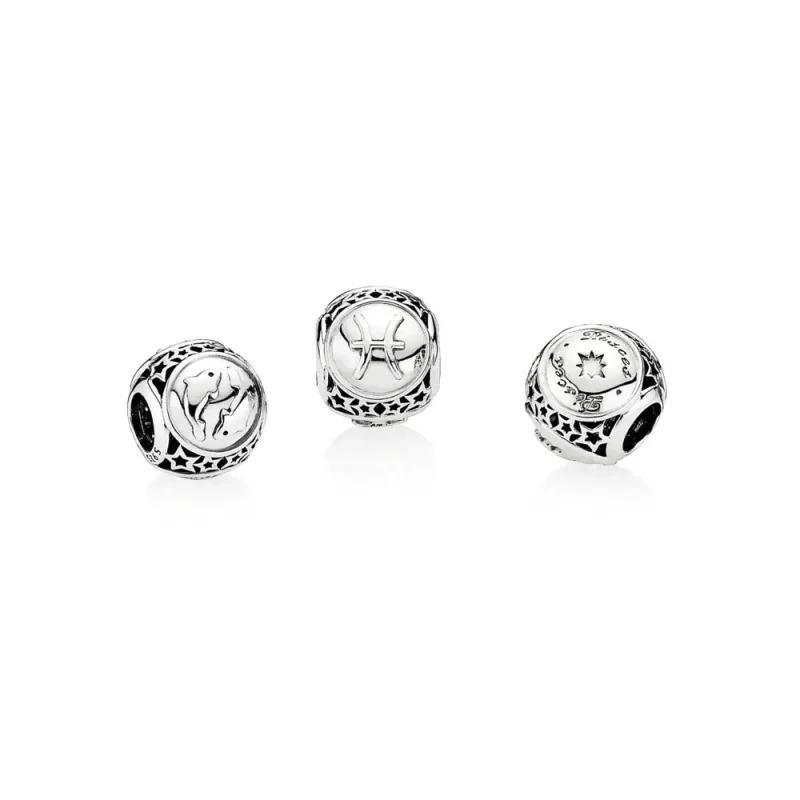 (bilde for) Pandora Pisces Star Sign Charm - 791935 - Vis 2