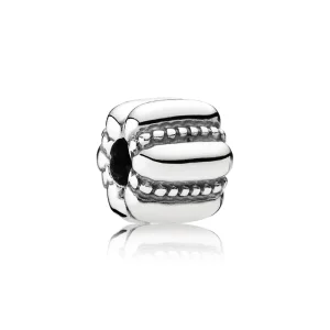 (bilde for) Pandora Prikker og Riller Tønneformet Charm - 790446