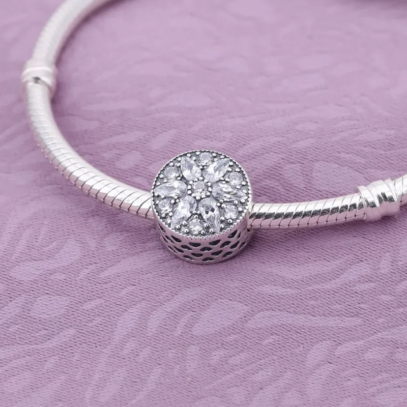 (bilde for) Pandora Radiant Bloom Charm - 791762CZ - Vis 2