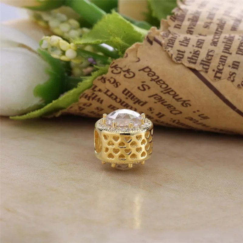 (bilde for) Pandora Radiant Hearts Charm - 750843CZ - Vis 3