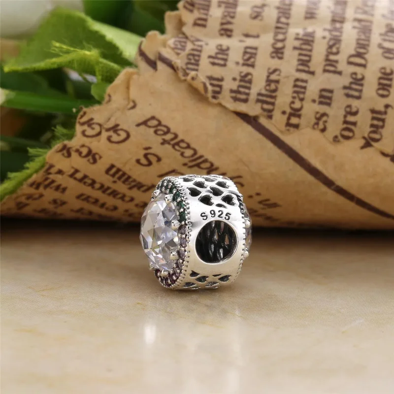 (bilde for) PANDORA Radiant Hearts Charm, Flerfarget CZ - PX00340-1 - Vis 3
