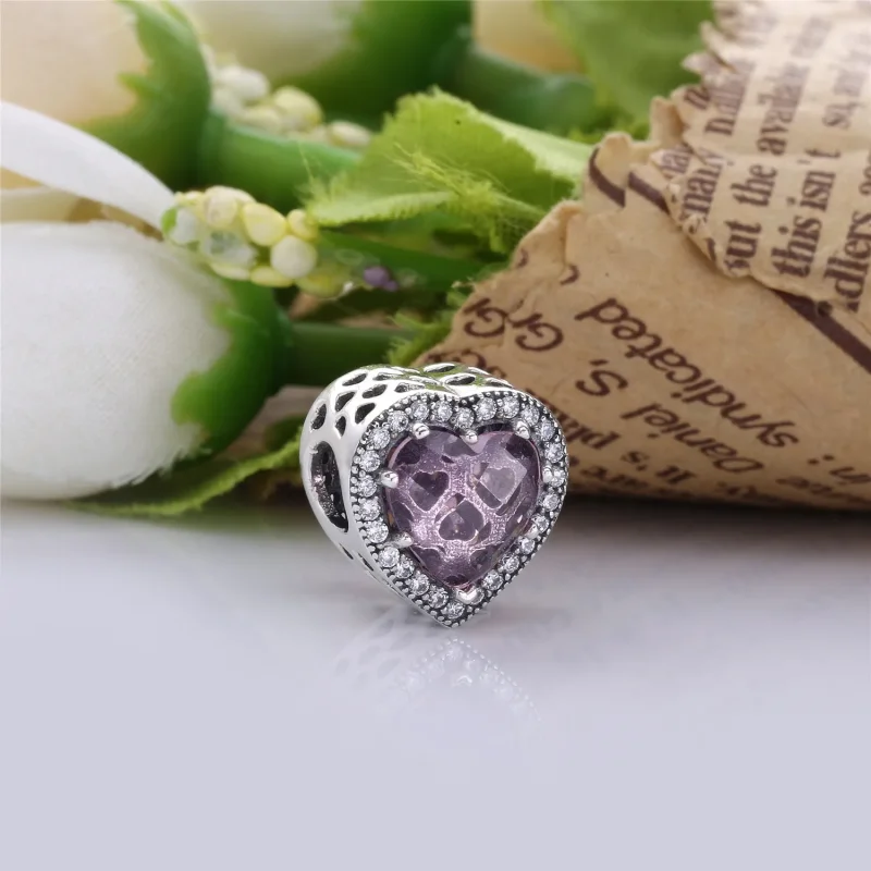 (bilde for) PANDORA Radiant Hearts Charm - PX00182-1 - Vis 2