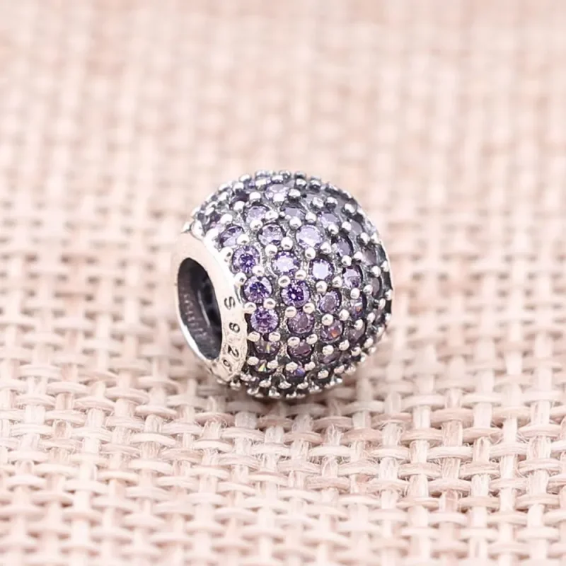 (bilde for) Pandora Rød pavé, charm - 791051CZR - Vis 2