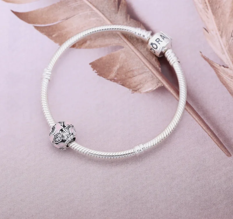 (bilde for) Pandora Rosa delikat rose, charm - 791527EN40 - Vis 2