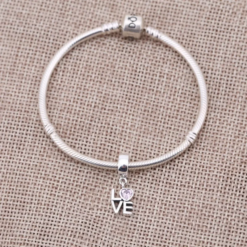 (bilde for) Pandora Rosa LOVE, hengende charm - 791253CZS - Vis 2