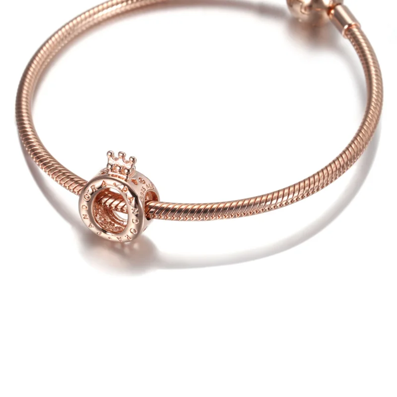 (bilde for) PANDORA Rose crown O charm - 787401 - Vis 4