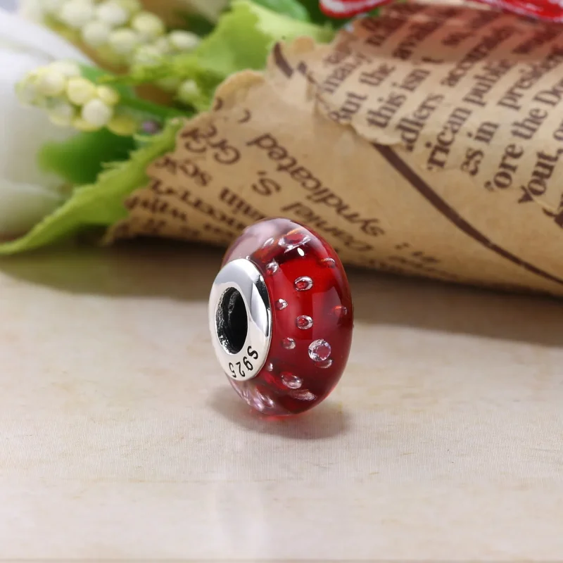 (bilde for) Pandora Royal Blue Fizzle Glass Charm - 791630CZ - Vis 11