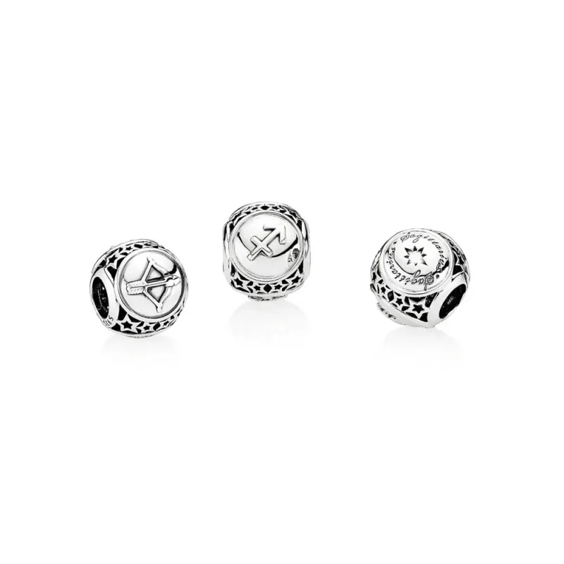 (bilde for) Pandora Sagittarius Star Sign Charm - 791944 - Vis 2