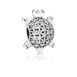 (bilde for) Pandora Sea Turtle Charm - 791538CZ