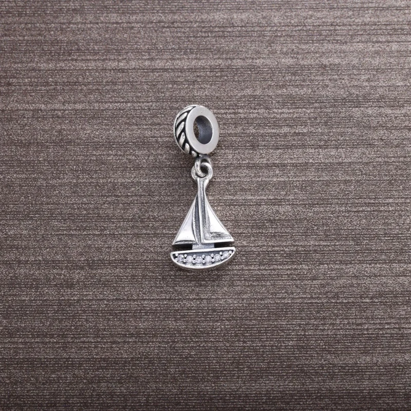 (bilde for) Pandora Seilbåt, hengende charm - 791138CZ - Vis 2