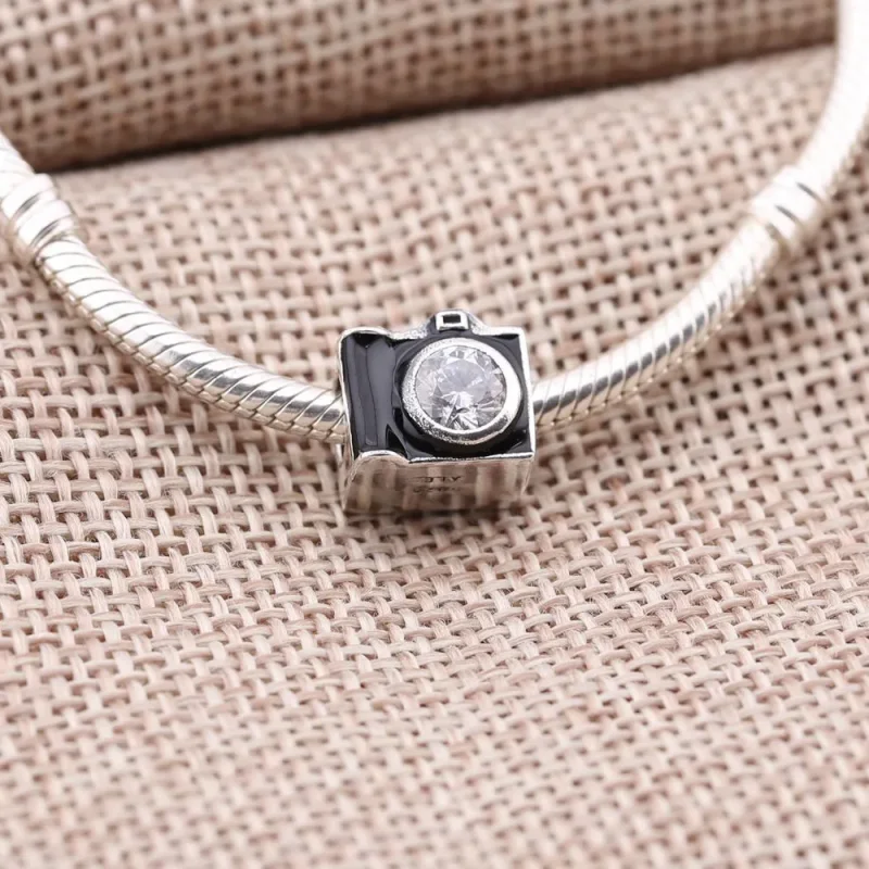(bilde for) Pandora Sentimental Snapshots Charm - 791709CZ - Vis 2
