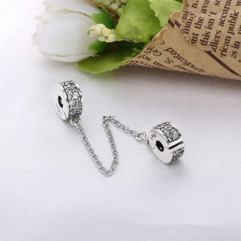 (bilde for) PANDORA Shining Elegance sikkerhetskjede - PA0022-1 - Vis 2