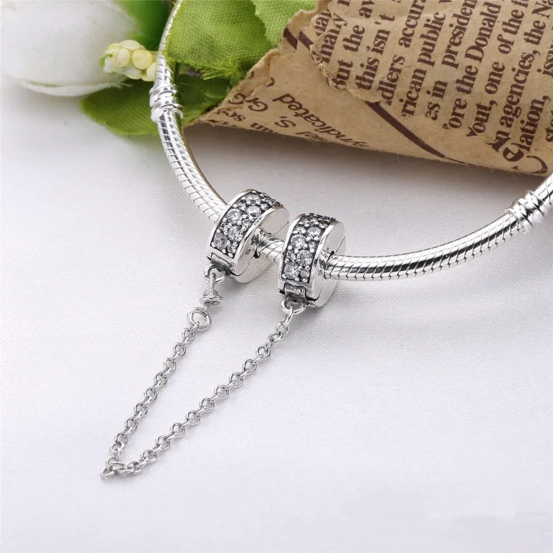 (bilde for) PANDORA Shining Elegance sikkerhetskjede - PA0022-1 - Vis 3