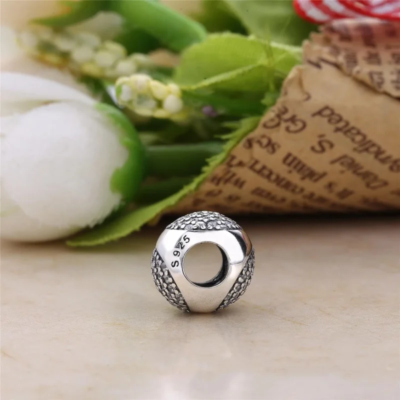 (bilde for) Pandora Silver charm with clear cubic zirconia - 796214CZ - Vis 3