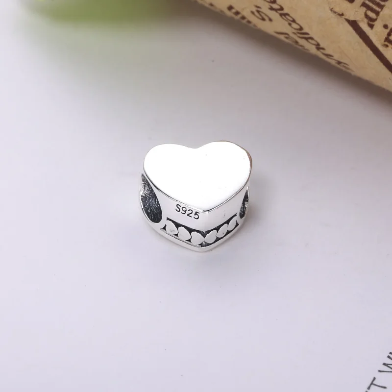 (bilde for) PANDORA Silver Heart Charm - PS00104-1 - Vis 2