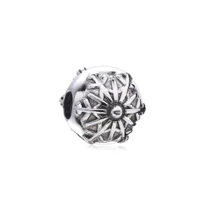 (bilde for) Pandora Silver Snowflake Clip Charm - 791232A