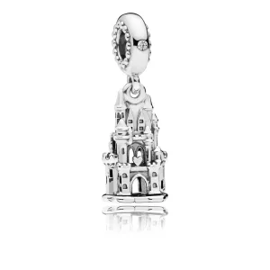 (bilde for) Pandora Slottssølv dingler med klare cubic zirconia - 797651CZ
