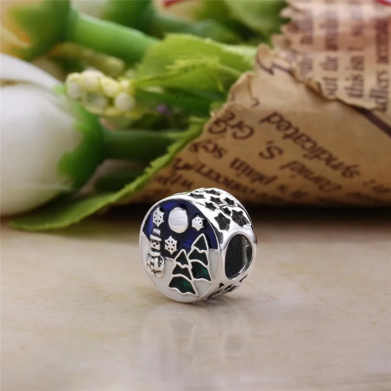 (bilde for) Pandora Snowy Wonderland Charm - 796384ENMX - Vis 3