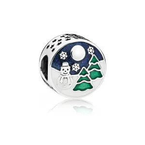 (bilde for) Pandora Snowy Wonderland Charm - 796384ENMX