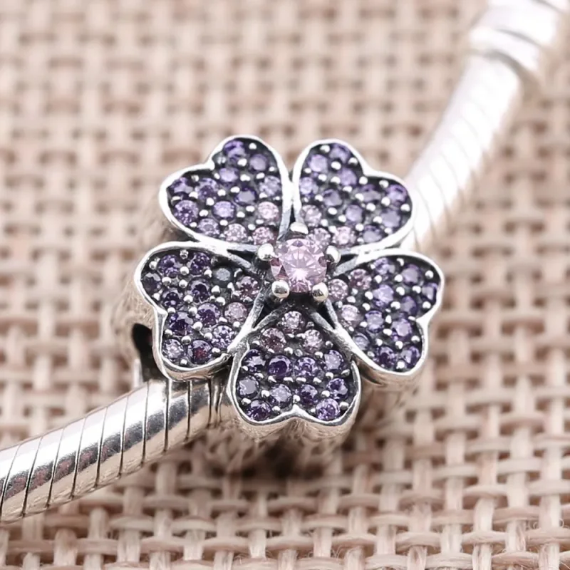 (bilde for) Pandora Sparkling Apple Blossom Charm - 791831NBP - Vis 2