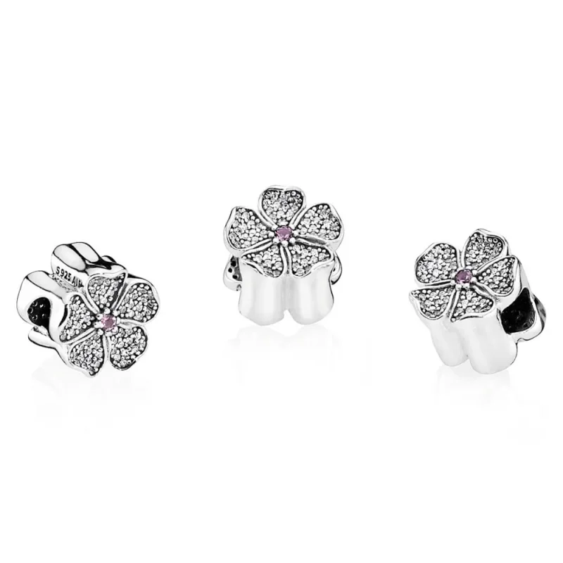 (bilde for) Pandora Sparkling Apple Blossom Charm - 791831NBP - Vis 4