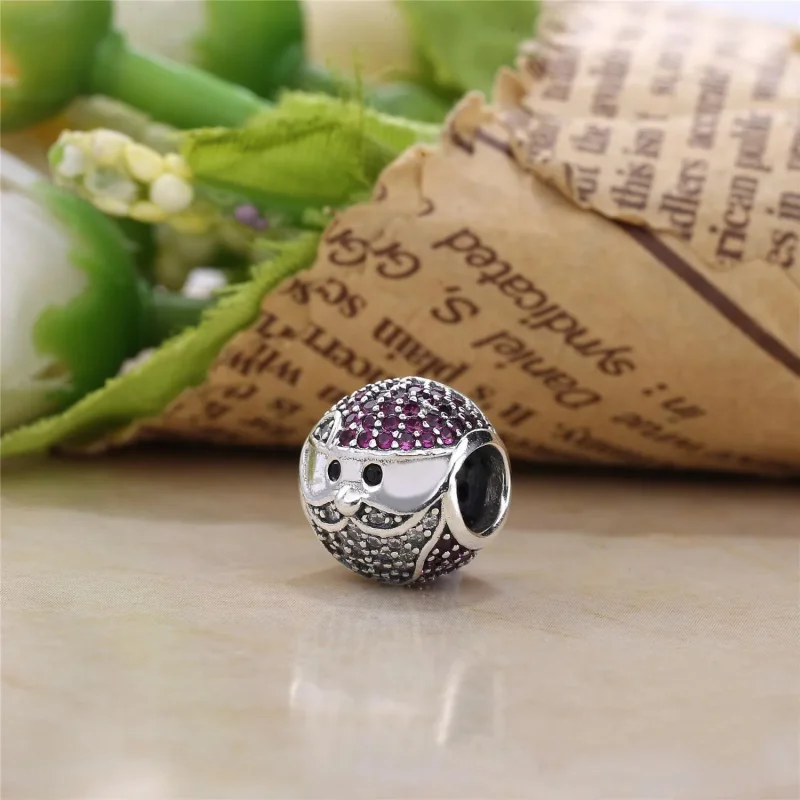 (bilde for) Pandora Sparkling Jolly Santa Charm - 796385CZR - Vis 3