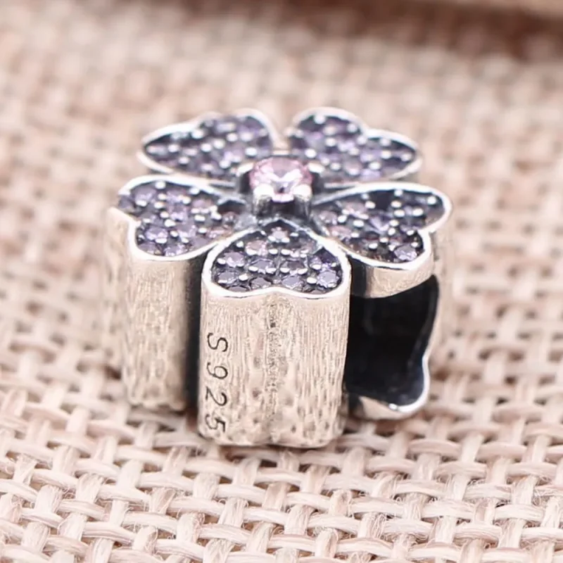 (bilde for) PANDORA Sparkling Primrose Charm - 791481pcz - Vis 3
