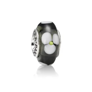 (bilde for) Pandora Sterlingsølvcharms, muranoglass - 790604