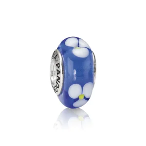 (bilde for) Pandora Sterlingsølvcharms, muranoglass - 790609