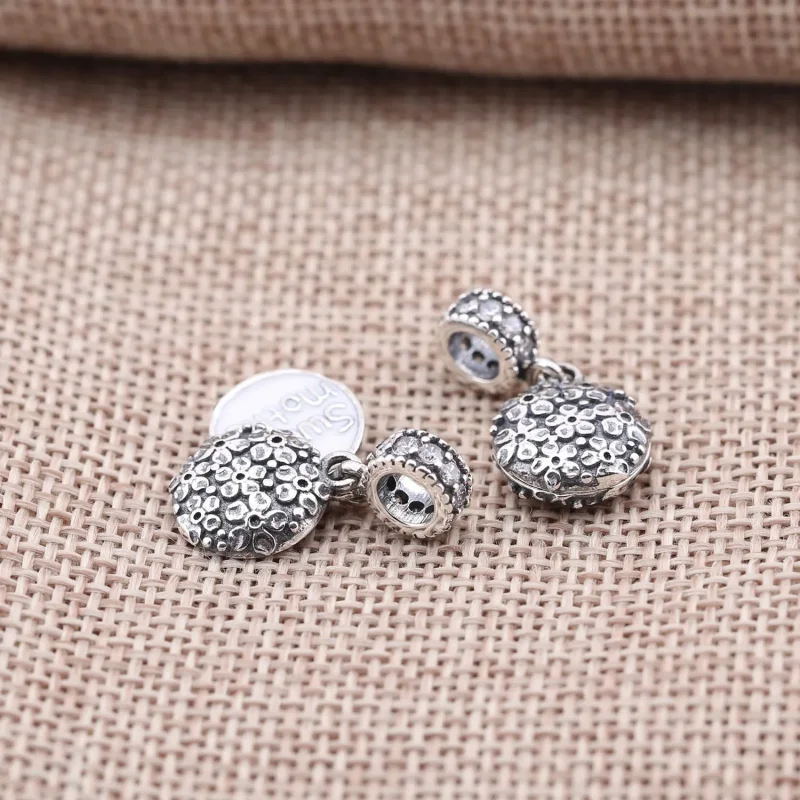 (bilde for) PANDORA Sweet Mother White Pendant Charm - 791285CZA - Vis 3