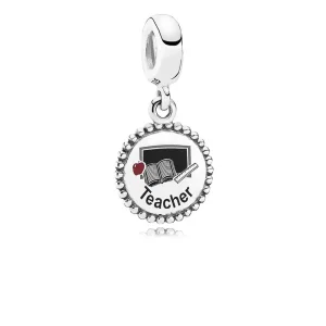 (bilde for) PANDORA Teacher Dingle Charm, Blandet emalje - ENG791169_47