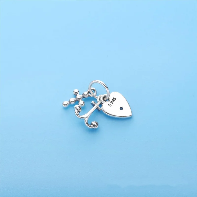 (bilde for) Pandora Tro, håp og kjærlighet, hengende charm - 791120CZS - Vis 3