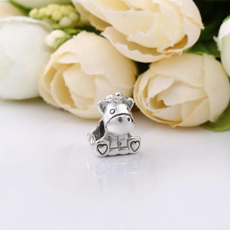 (bilde for) Pandora Unicorn silver charm - 797609 - Vis 2