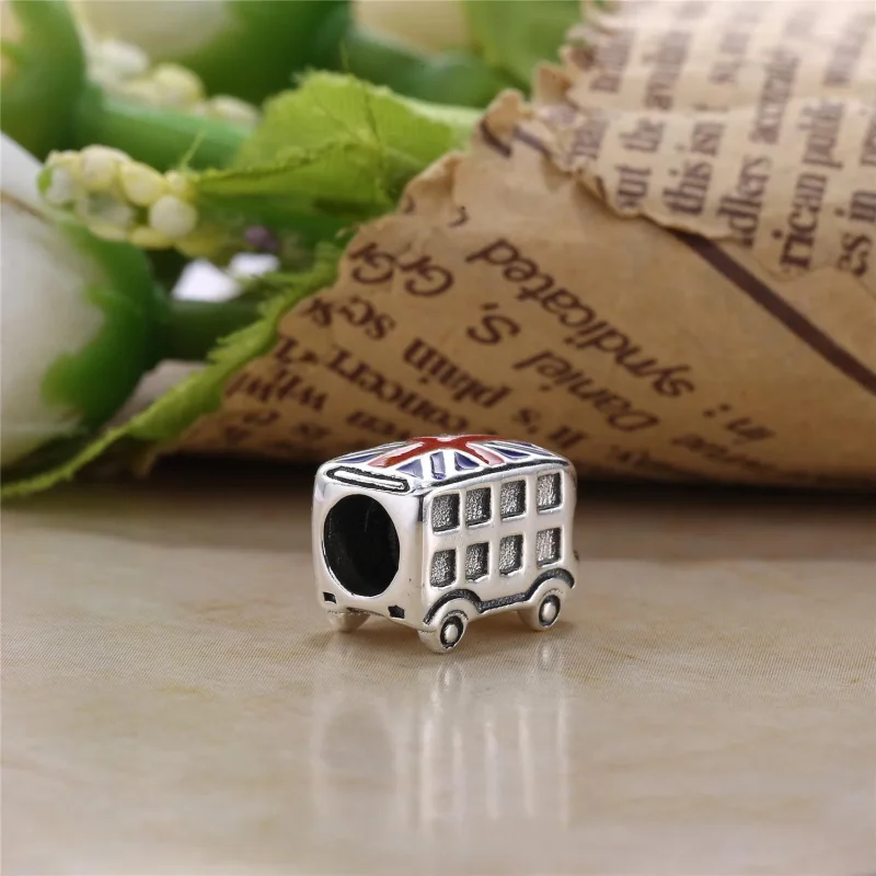 (bilde for) Pandora Union Jack Bus Charm - 791049ER - Vis 3
