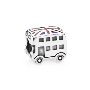 (bilde for) Pandora Union Jack Bus Charm - 791049ER