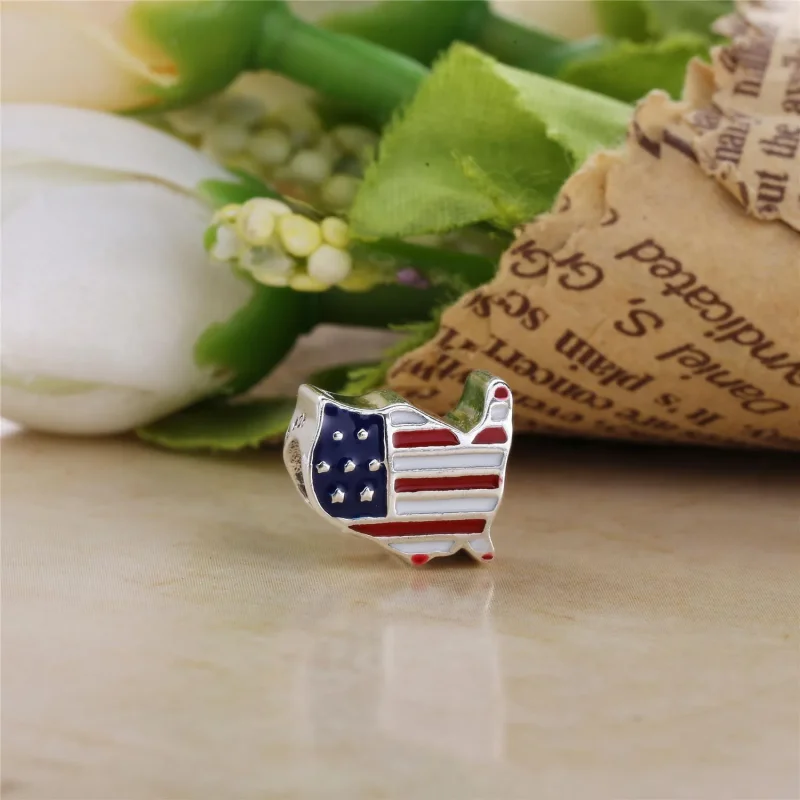 (bilde for) Pandora USA charm - 791272ENMX - Vis 2