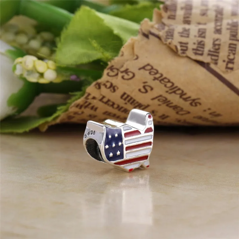 (bilde for) Pandora USA charm - 791272ENMX - Vis 3
