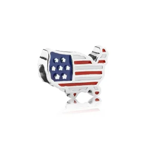 (bilde for) Pandora USA charm - 791272ENMX