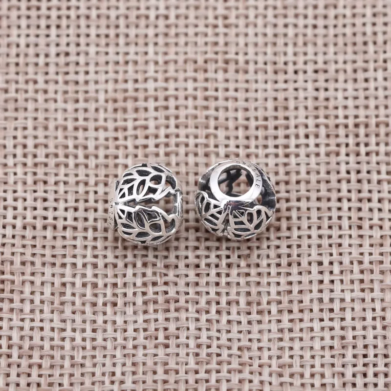 (bilde for) Pandora Vevde blader, charm - 791190 - Vis 2