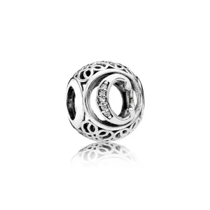 (bilde for) PANDORA Vintage Letter C Charm - 791847cz