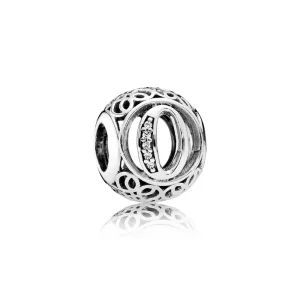 (bilde for) PANDORA Vintage Letter O Charm - 791859cz